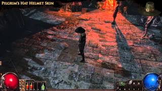 Path of Exile  Pilgrims Hat Helmet Skin [upl. by Joshuah]