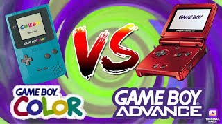 GameBoy Color Vs GameBoy Advance [upl. by Nuahsyt24]