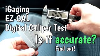 iGaging Digital Caliper Test Is it Accurate Find out [upl. by Bianca973]