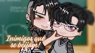 INIMIGOS QUE SE BEIJAM 💋 Minifilme YaoiBL 🏳️‍🌈 Mayumi [upl. by Adnylam]