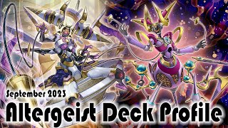 ALTERGEIST DECK PROFILE AND COMBO TUTORIAL 6 INTERUPTIONS September 2023 [upl. by Thorpe]