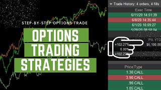 Options Trading Strategies on Thinkorswim  4 Steps to 5000 Winning Options Trade [upl. by Atena]