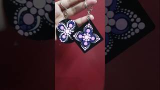 Beautiful dot mandala key chains 💗 newsong handicraft art forsale [upl. by Edana]