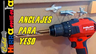 Cómo fijar elementos pesados en techos huecos · Handfie DIY [upl. by Nonaihr]