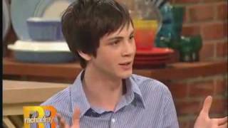 Logan Lerman  Rachael Ray Show on February 15 2010 [upl. by Alraep]