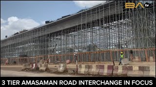 3 TIER AMASAMAN ROAD INTERCHANGE Contractors Speed Up Works Great Progress [upl. by Airdnekal]