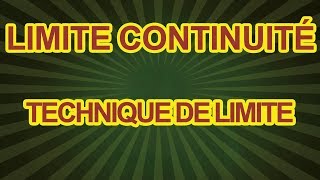 limite continuité [upl. by Monteith]