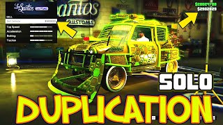 NEW GTA Online Car Duplication Glitch EASY 1 PLAYER METHOD [upl. by Schnorr489]