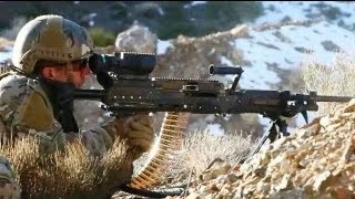 General Dynamics Ordnance amp Tactical Systems  Light Weight 338 Cal Medium Machine Gun 480p [upl. by Werby941]