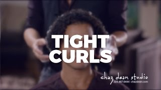 How to style tight curls with WEN  Quick Tips by Chaz Dean [upl. by Latsirk176]