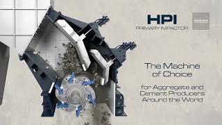 HAZEMAG  Primary Impact Crusher  HPI [upl. by Elhsa390]