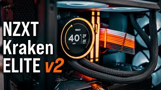 NZXT Kraken Elite v2 AIO  BOOSTED Looks amp Performance [upl. by Den]