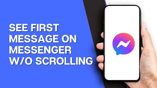 How to See First Message on Messenger Without Scrolling  New Messenger Trick [upl. by Ayarahs]