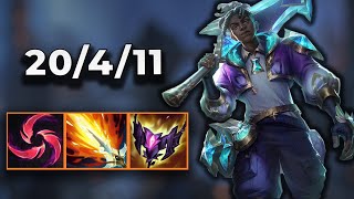 Hail of Blades is OP on Ekko in season 14 [upl. by Arracahs230]