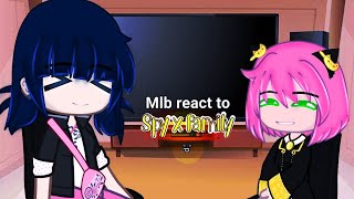 Mlb react to Spy x Family [upl. by Marte]