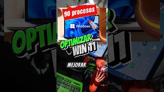 Optimizar PC Windows 11 solo 90 procesos windows Optimizar Windows11 [upl. by Goldie]