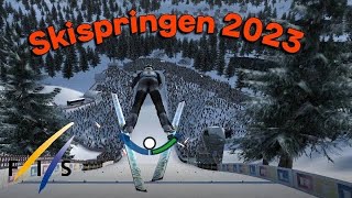 Skispringen 2023  Skifliegen in Planica zum Abschluss der Saison [upl. by Chesney2]