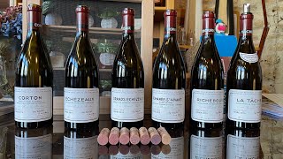 Domaine de la RomanéeConti millésime 2015 5 grands crus rouges et Montrachet le 26 novembre 2023 [upl. by Viridi]