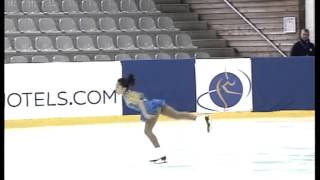 10 Wakaba Higuchi Novice Girls Short Program Challenge Cup 2013 [upl. by Daphna]