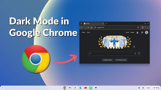 How to Enable Dark Mode on Google Chrome [upl. by Kannav825]