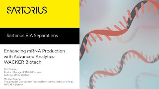 Enhancing mRNA Production with Advanced Analytics WACKER Biotech [upl. by Nnyllatsyrc]