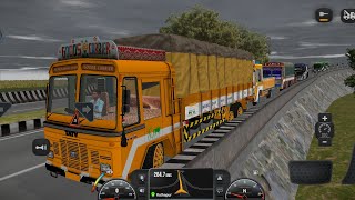 tata truck Madikeri to Kolhapur Truck Game gamecenter8992 realistic game subscribe [upl. by Dorraj]