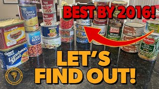 Expired Canned Food Taste Test  Does Canned Food Go Bad [upl. by Oalsecnew700]