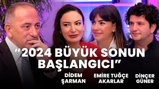 Yıldızlar 2024 yılı için ne söylüyor  Didem Şarman amp Tuğçe Akarlar amp Dinçer Güner amp Fatih Altaylı [upl. by Orth]