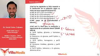 CLASE UNIVERSITARIA  VILLAMEDIC  ENDOCRINOLOGIA NUTRICION OBESIDAD Y DISLIPIDEMIAS [upl. by Ettecul175]