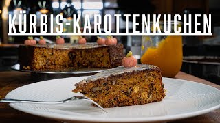 KürbisKarottenkuchen – Kochen im Tal x Kortis süße Stunde [upl. by Aronel]