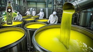 How Olive Oil Is Made in Factory  Olive Oil Making Process  Captain Discovery [upl. by Slaby]