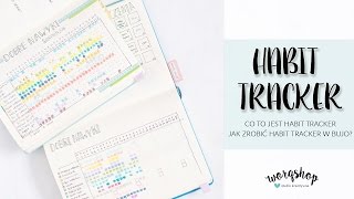 Bullet Journal  co to jest i jak zrobić habit tracker  worqshop [upl. by Chaney]