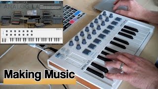 Arturia MiniLab Mk II  full review including Analog Lab Lite [upl. by Rutan]