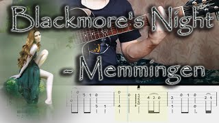 Blackmores Night  Memmingen  Video Tab Lesson  Easy play for guitar  Free Tabs PDF [upl. by Aittam769]