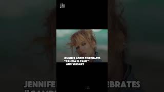 Jennifer Lopez celebrates quotCambia El Pasoquot anniversary jlo jenniferlopez music [upl. by Thgiwed791]