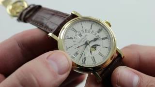 Patek Philippe Grand Complications Perpetual Calendar Retrograde Ref 5159J001 Watch Review [upl. by Hsetih892]