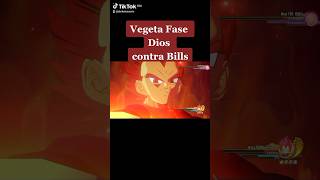 Vegeta Fase Dios contra Bills  Dragon Ball Z Kakarot clips shorts vegeta [upl. by Eniamirt]