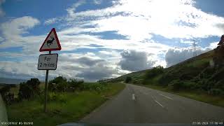 Scotland by Road  A9  Sutherland  Ousdale to Lochbeg [upl. by Leahcimaj109]