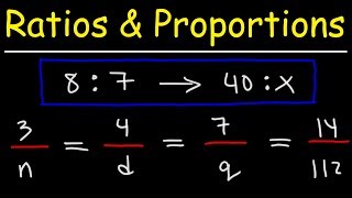 Ratio and Proportion Word Problems  Math [upl. by Waverley]