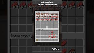 Easy Food amp Leather Farm 😉😁 Minecraft Tutorial minecraft gaming short youtubeshorts [upl. by Leinad]