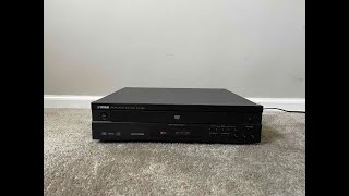 Yamaha DVDC996 5 DVD Compact Disc CD Player Changer [upl. by Odnalor]