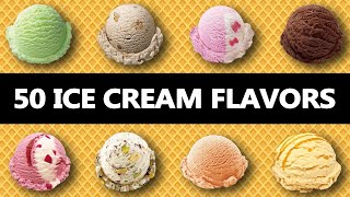 😋50 Types of Ice Cream Flavors with Name 🍦 Ice Cream Flavours Name With Pictures 🍨 icecream [upl. by Salvadore]