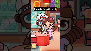 pizzaria da gatinha 🍕 avatar world toca Ben Edits toca boca toca life world pazu  pizza [upl. by Yovonnda984]