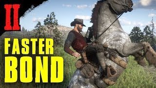 Horse Bonding Quick Tips  Red Dead Redemption 2 [upl. by Einwat]