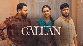 Gallan  G khan  Official Punjabi Video Song   Bhana Sidhu  Fresh Media Records [upl. by Isoj174]