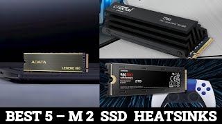 Top 5 Best M 2 SSD Heatsinks 2023 [upl. by Otsenre238]