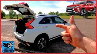 Mitsubishi Eclipse Cross Manual Boot Release How to Open Your Boot Without Power [upl. by Ahsienroc]