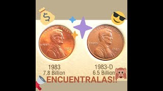 URGENTE revisa tus monedas de 1983 y 1983D Lincoln cent [upl. by Cathyleen]