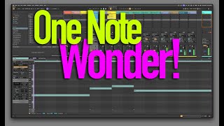 Ableton Tutorial One Note Wonder [upl. by Routh]