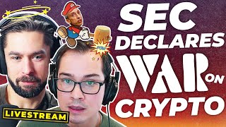 The SEC Declares War on Crypto with Ryan amp David [upl. by Hgielek]